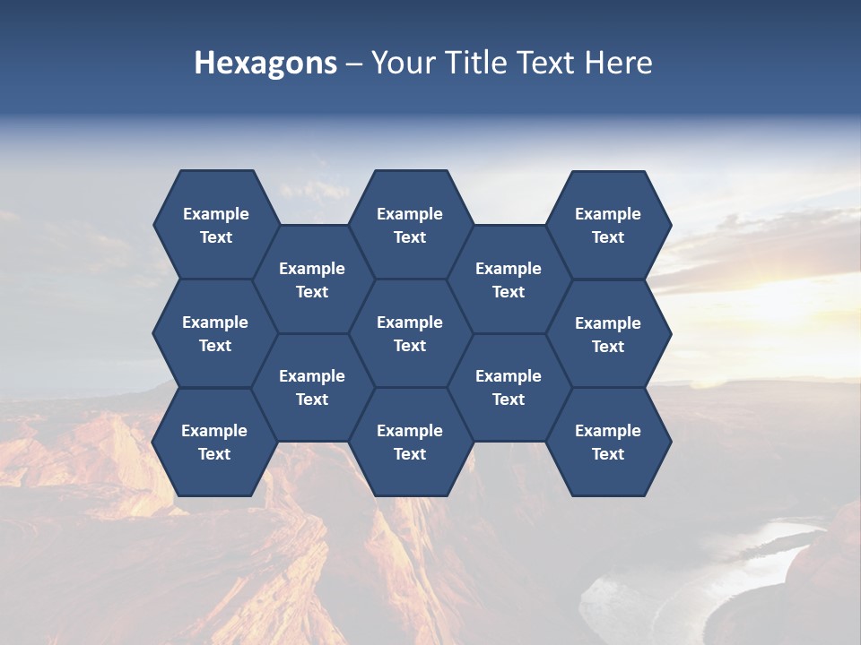 Canyon Erosion Eroding PowerPoint Template