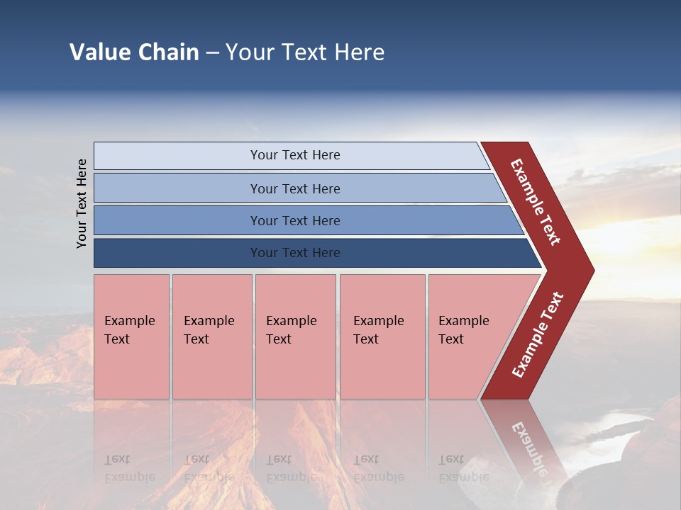 Canyon Erosion Eroding PowerPoint Template