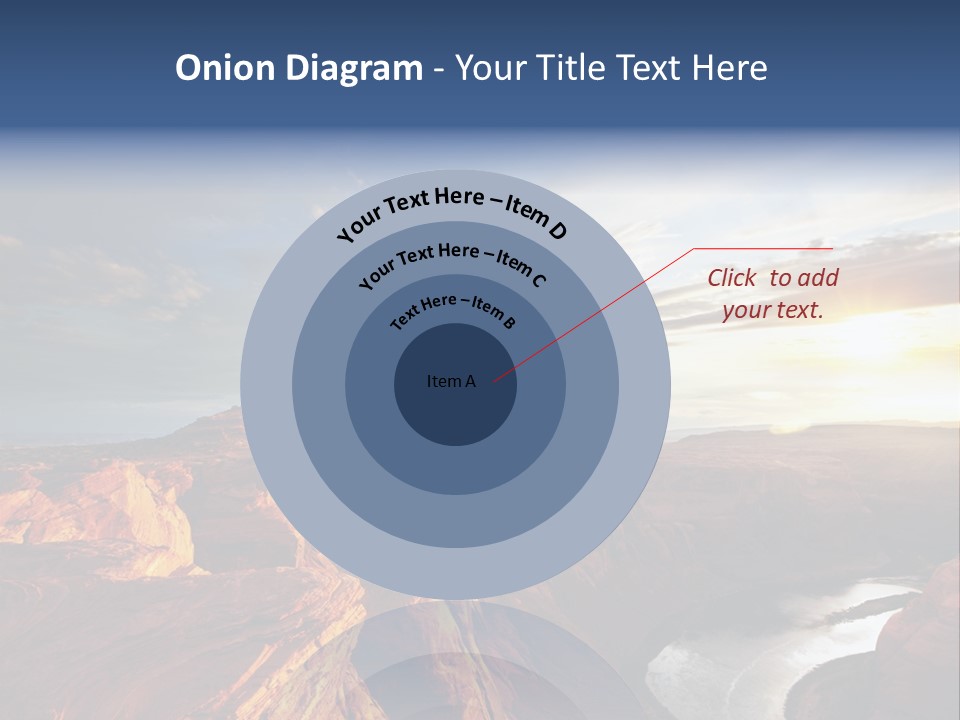 Canyon Erosion Eroding PowerPoint Template