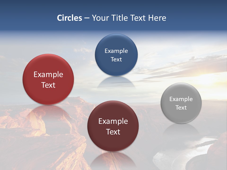 Canyon Erosion Eroding PowerPoint Template