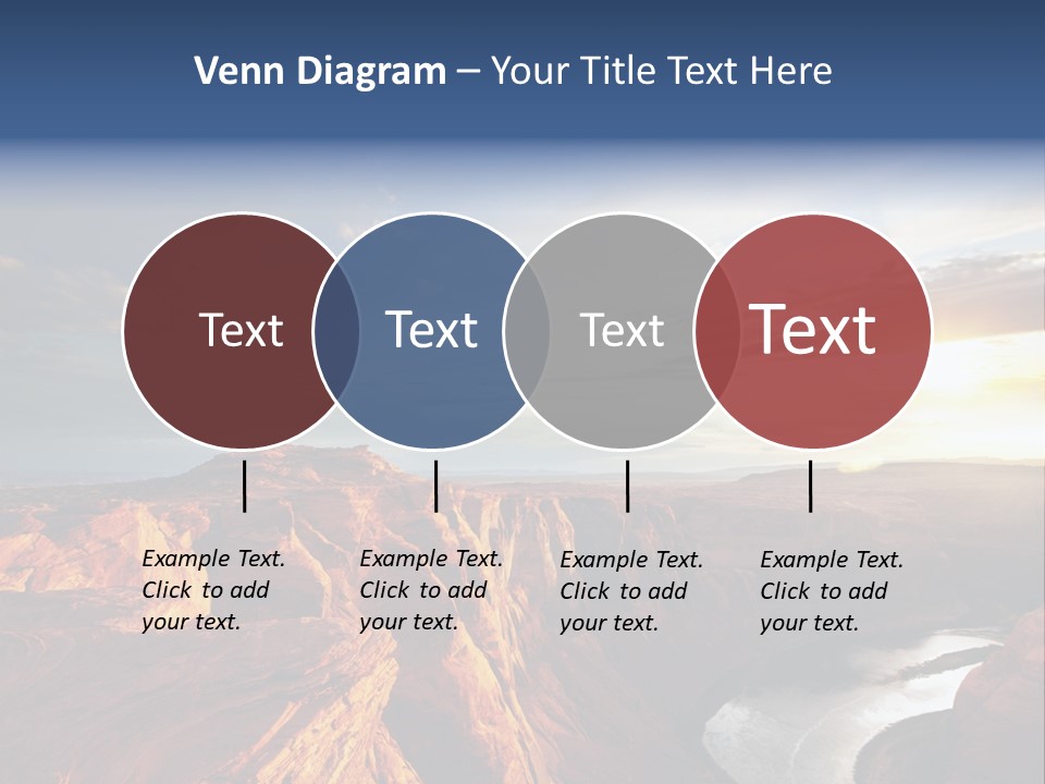 Canyon Erosion Eroding PowerPoint Template