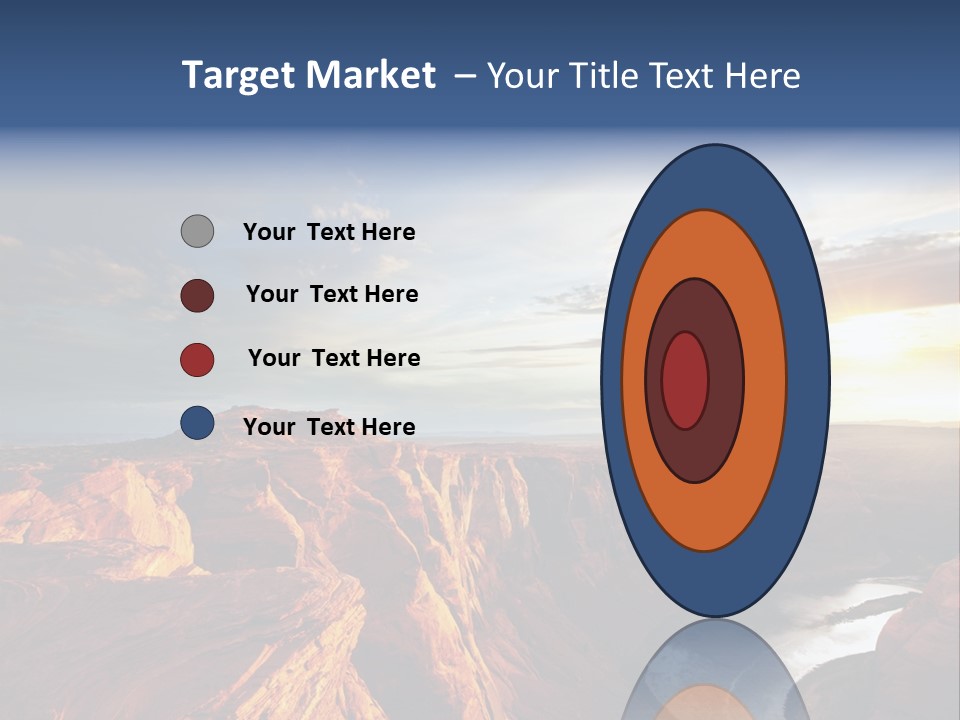 Canyon Erosion Eroding PowerPoint Template
