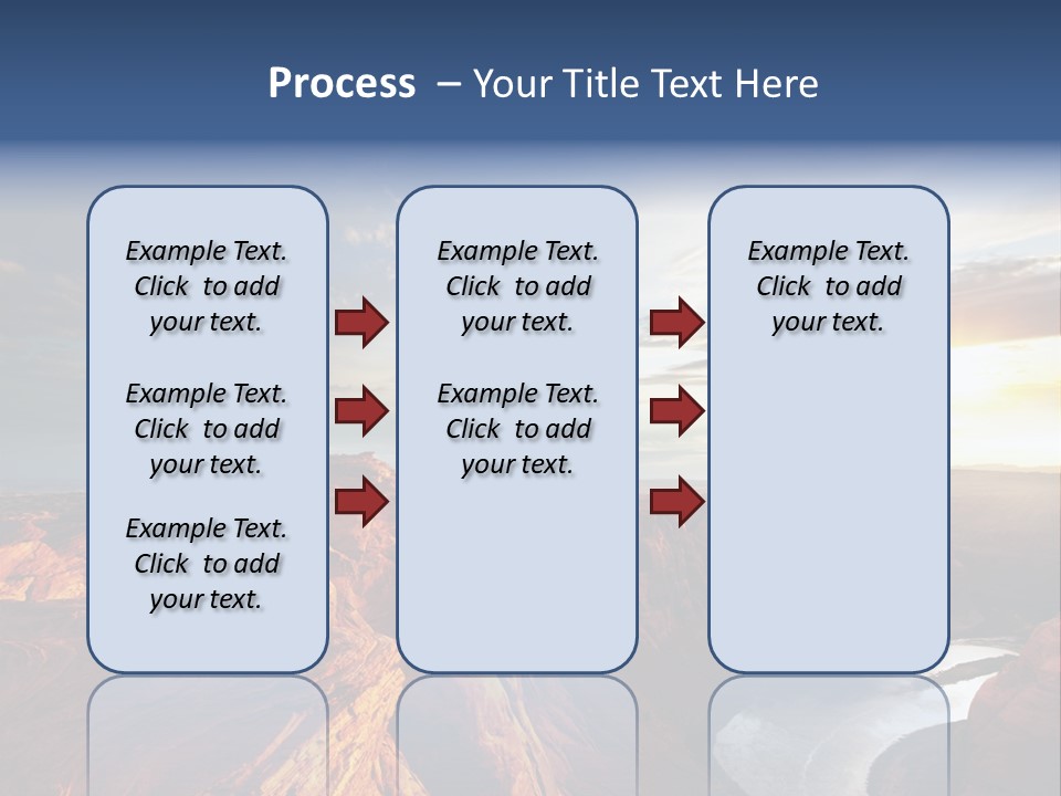 Canyon Erosion Eroding PowerPoint Template