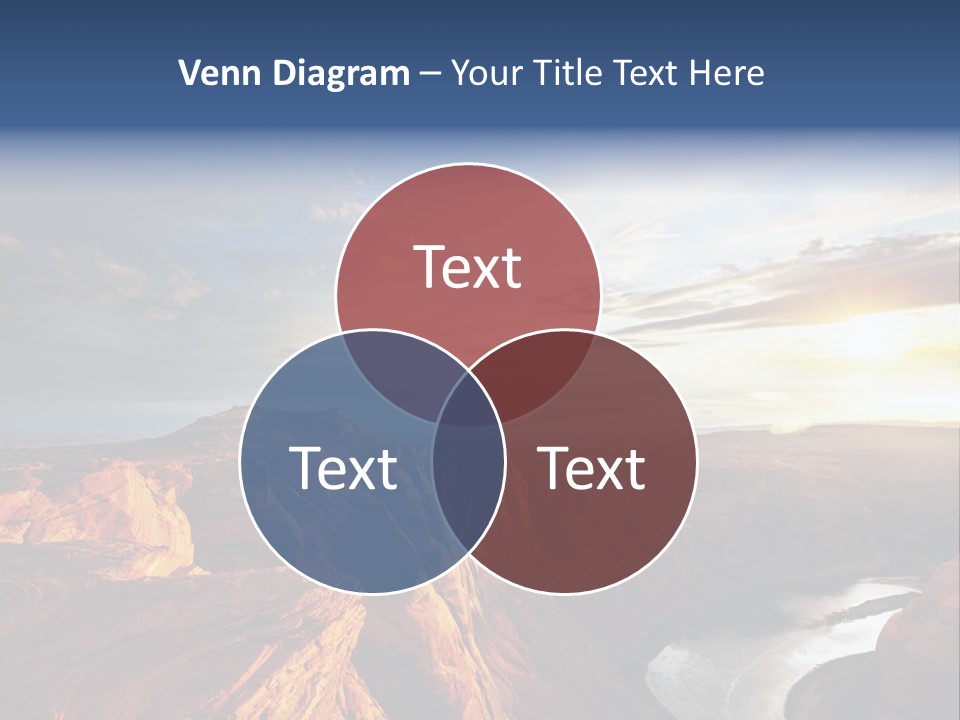 Canyon Erosion Eroding PowerPoint Template