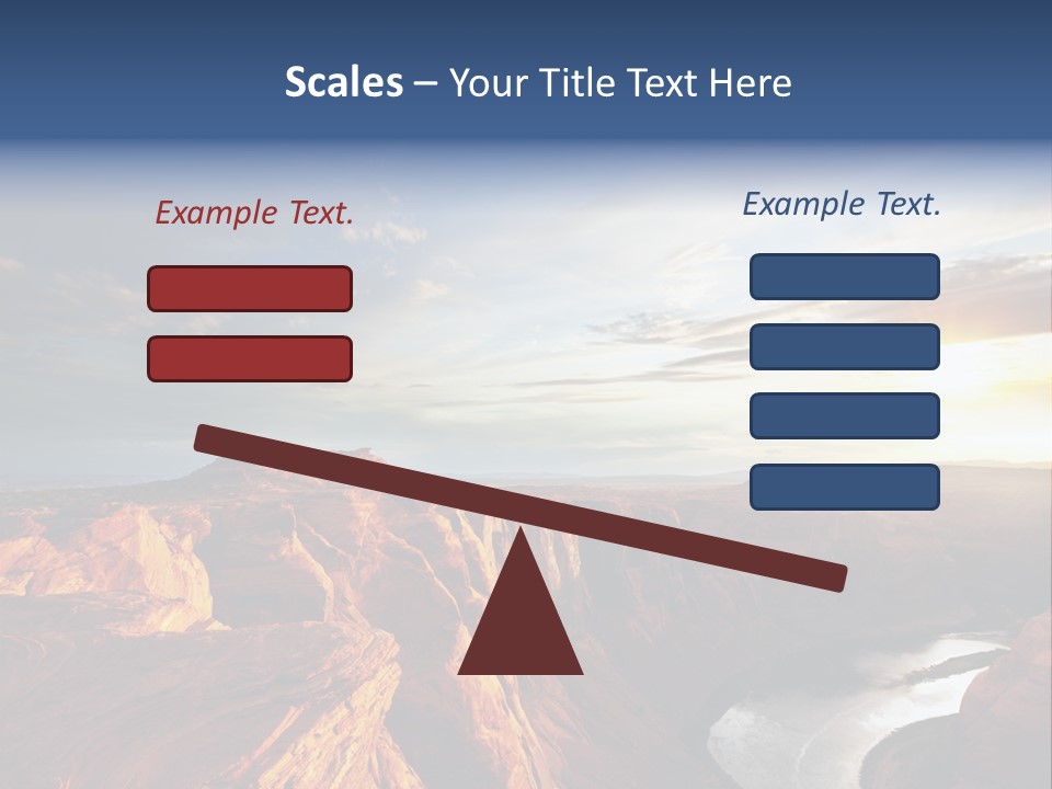 Canyon Erosion Eroding PowerPoint Template