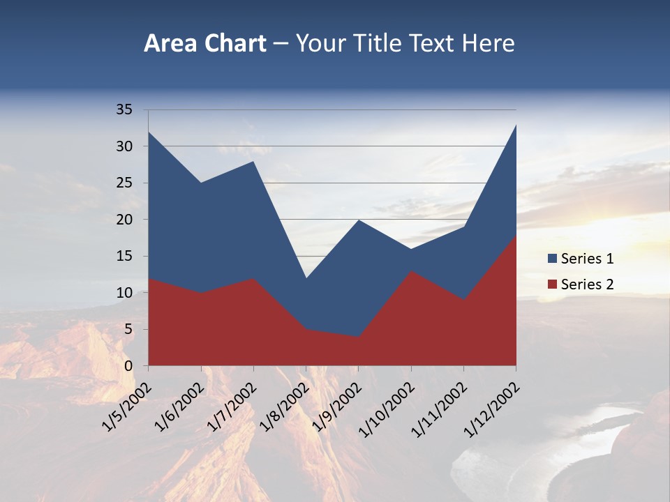 Canyon Erosion Eroding PowerPoint Template