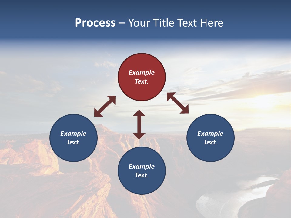 Canyon Erosion Eroding PowerPoint Template