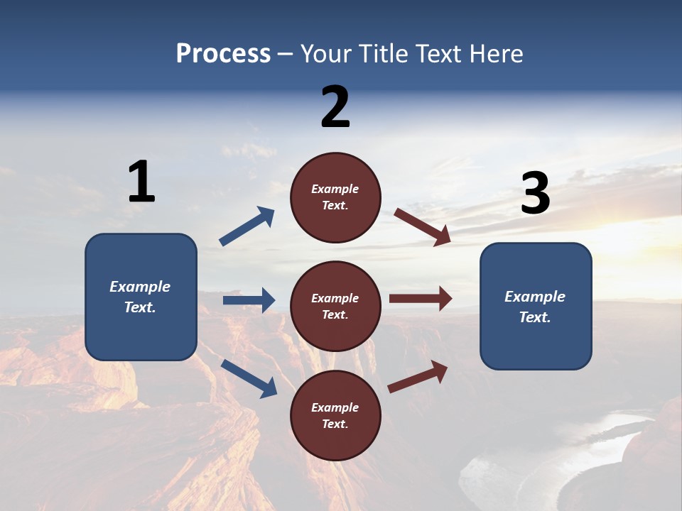 Canyon Erosion Eroding PowerPoint Template