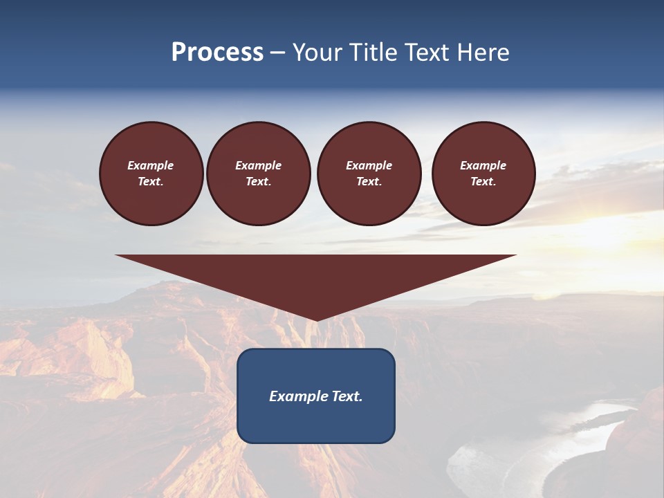 Canyon Erosion Eroding PowerPoint Template