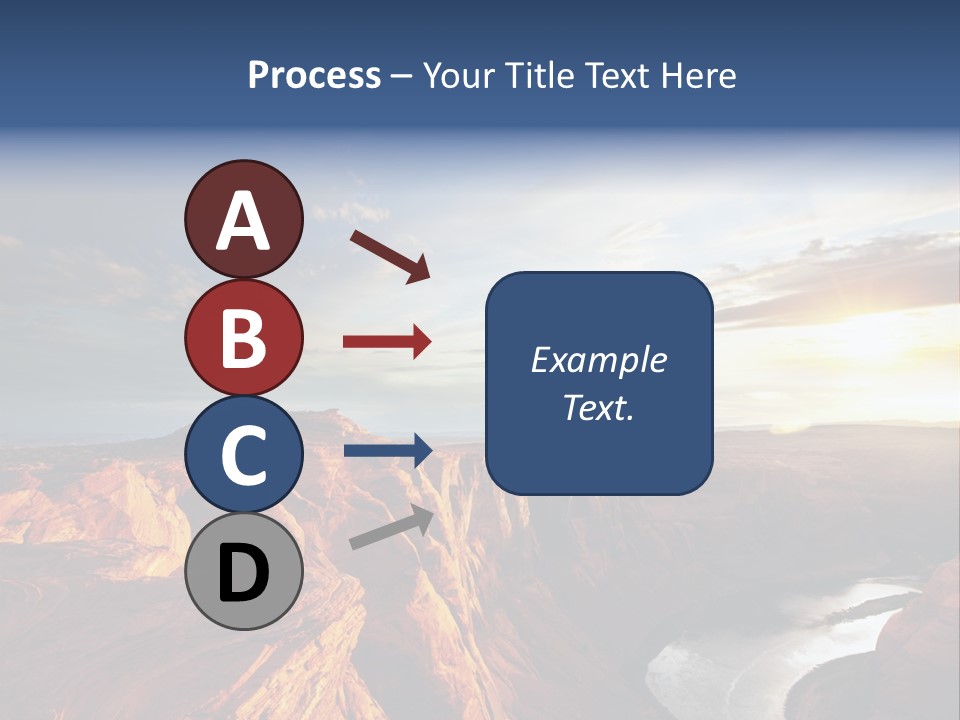 Canyon Erosion Eroding PowerPoint Template