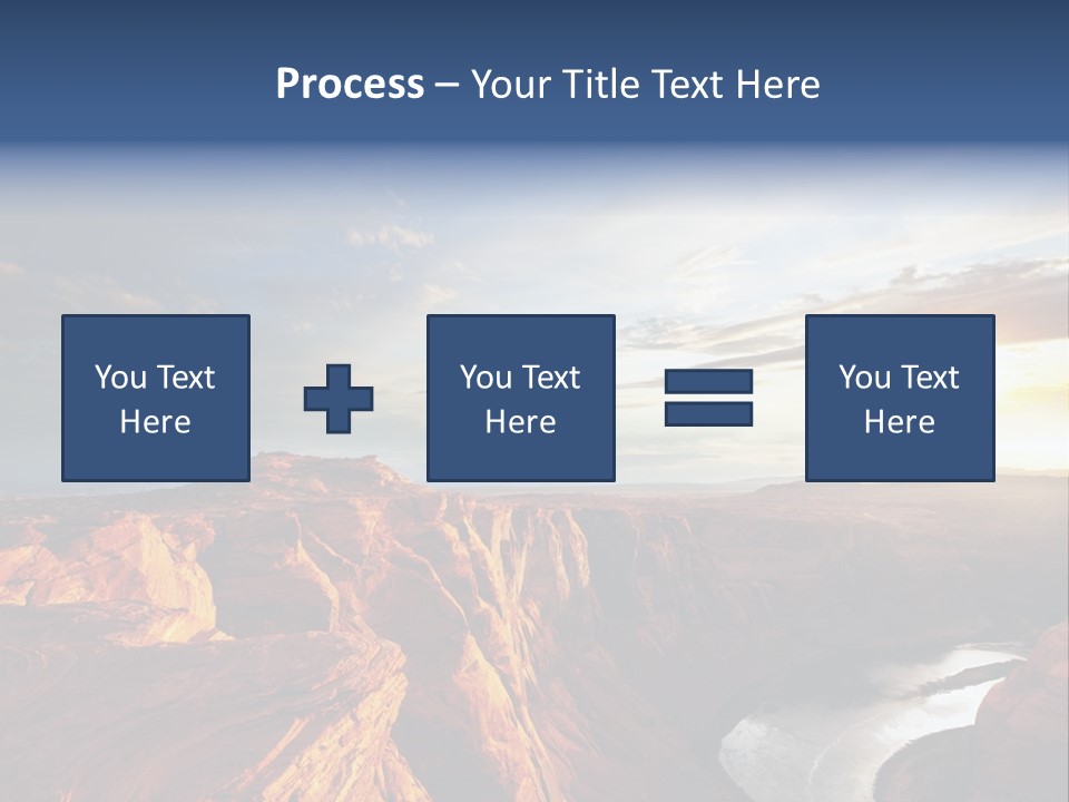 Canyon Erosion Eroding PowerPoint Template