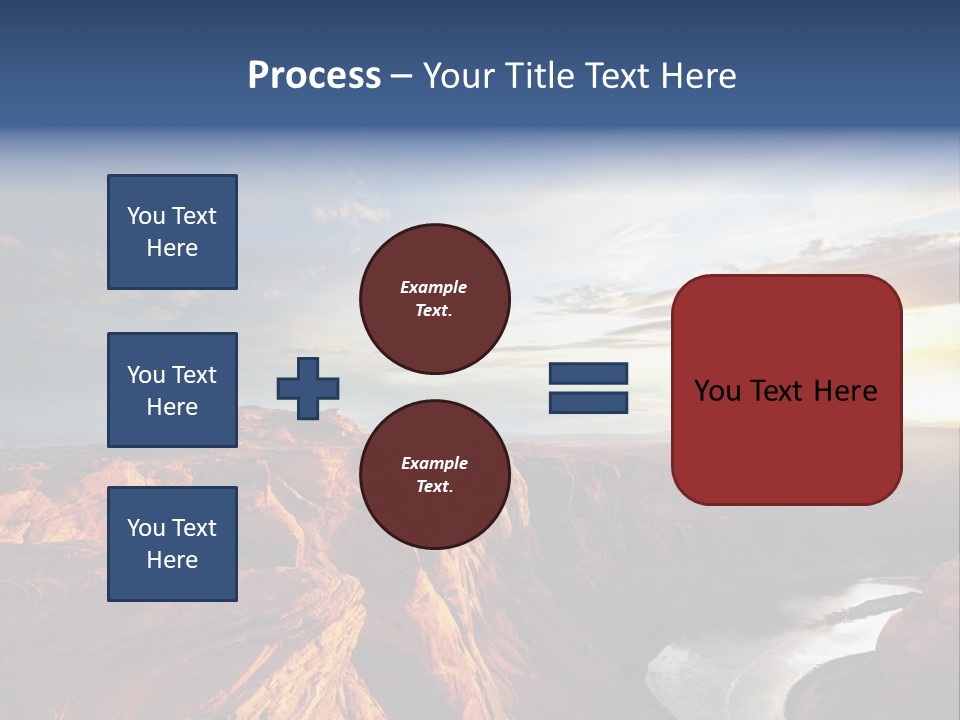 Canyon Erosion Eroding PowerPoint Template