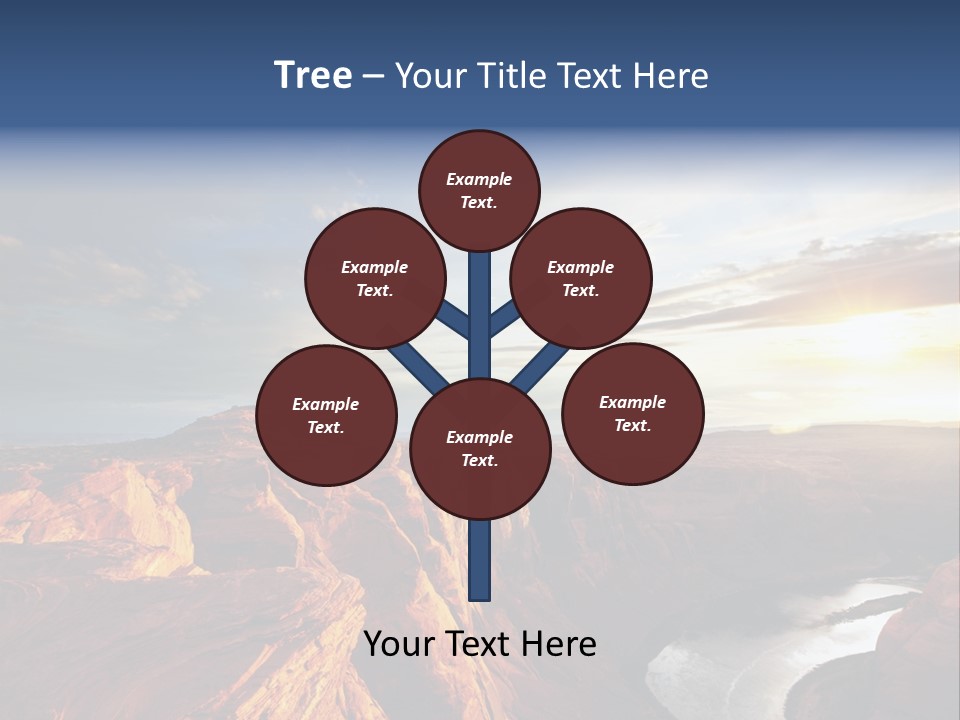 Canyon Erosion Eroding PowerPoint Template