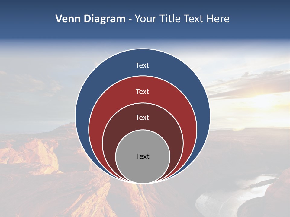 Canyon Erosion Eroding PowerPoint Template