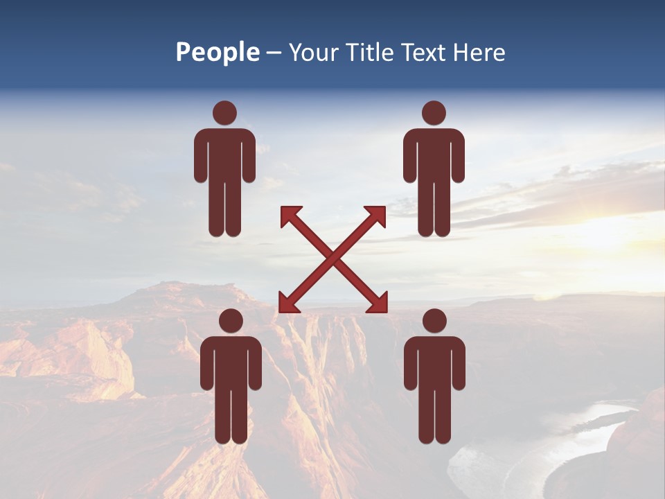 Canyon Erosion Eroding PowerPoint Template