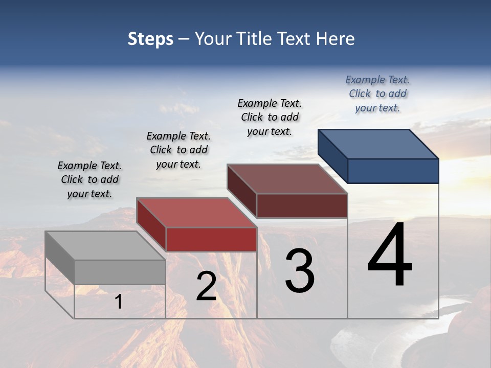 Canyon Erosion Eroding PowerPoint Template