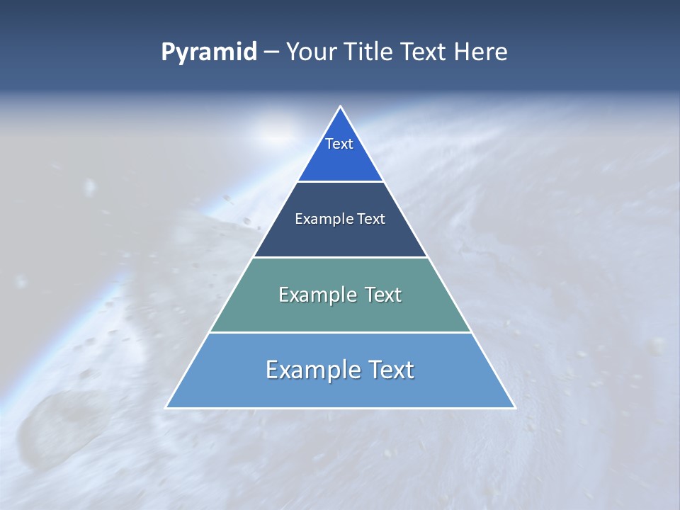 Meteorite Star Danger PowerPoint Template