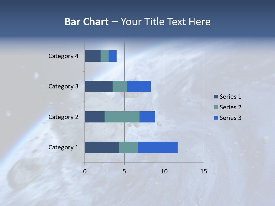 Meteorite Star Danger PowerPoint Template