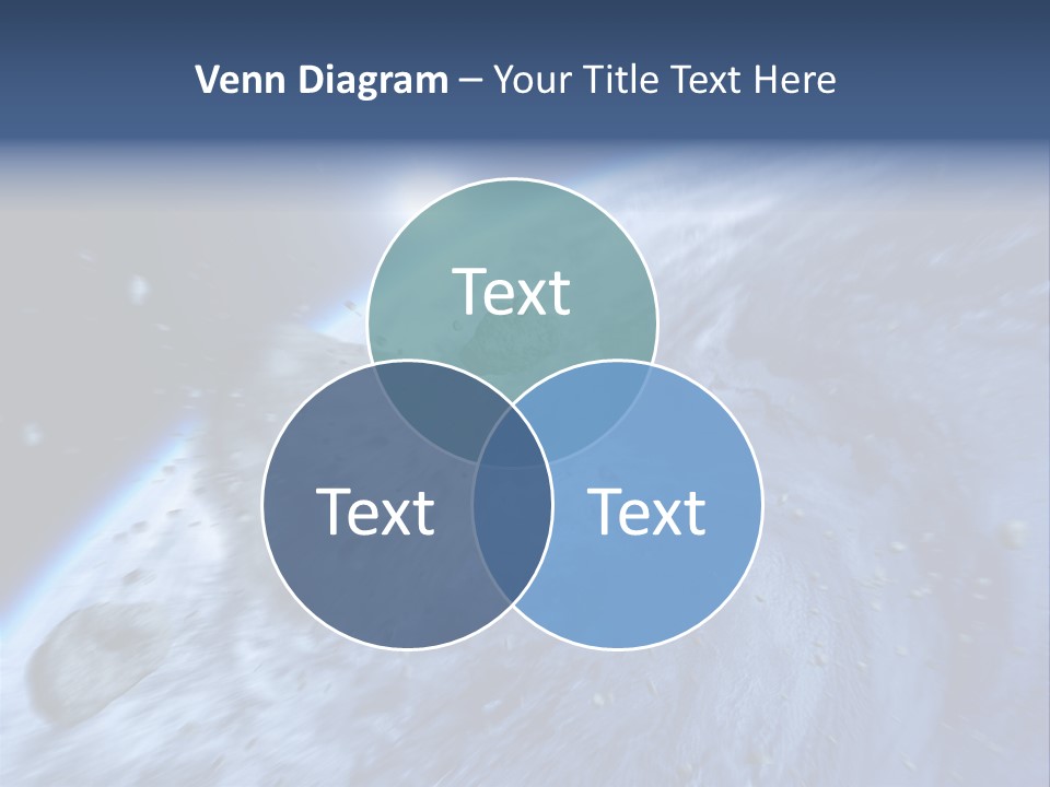 Meteorite Star Danger PowerPoint Template