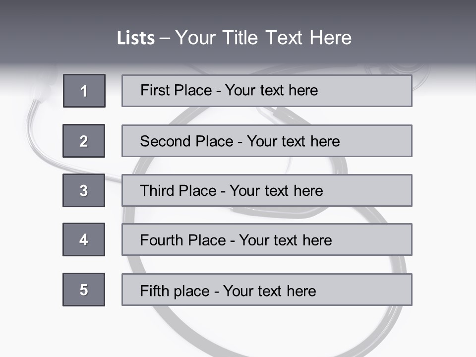 Measurement Metal Hospital PowerPoint Template