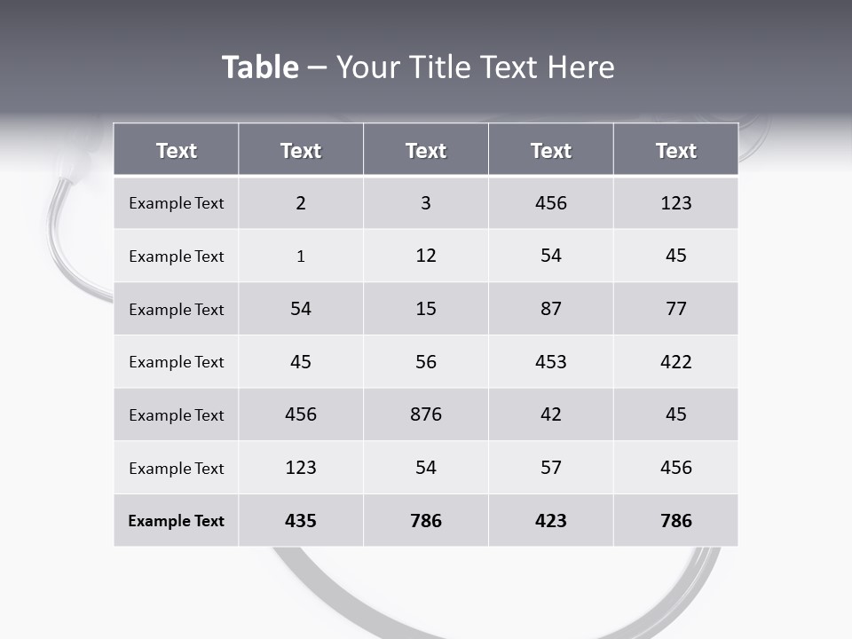 Measurement Metal Hospital PowerPoint Template