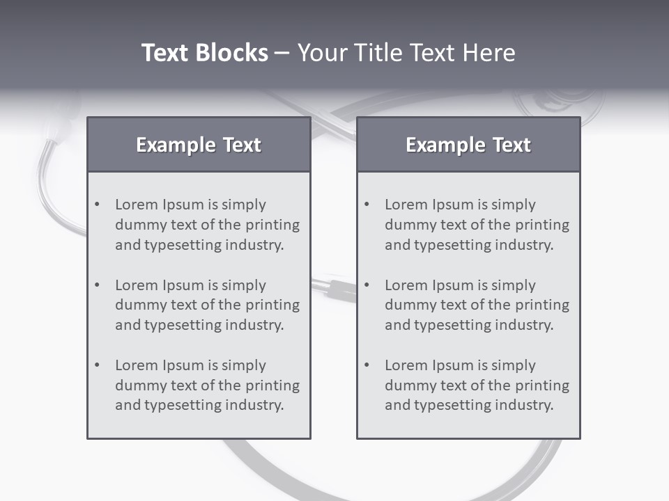 Measurement Metal Hospital PowerPoint Template