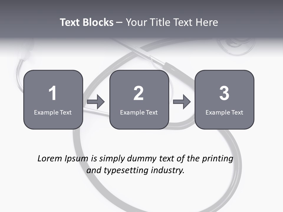 Measurement Metal Hospital PowerPoint Template