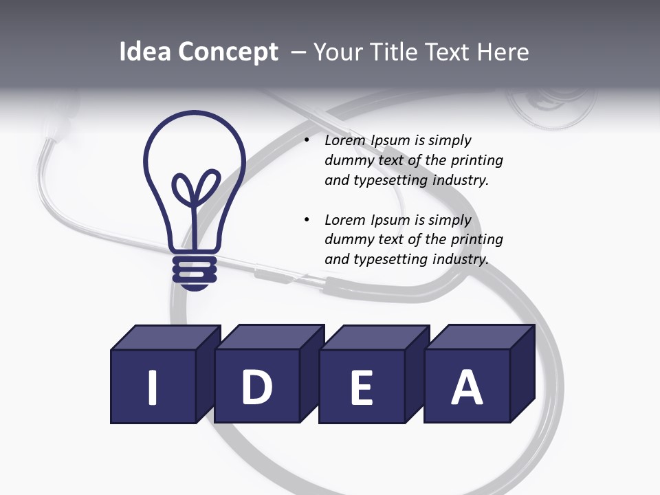 Measurement Metal Hospital PowerPoint Template
