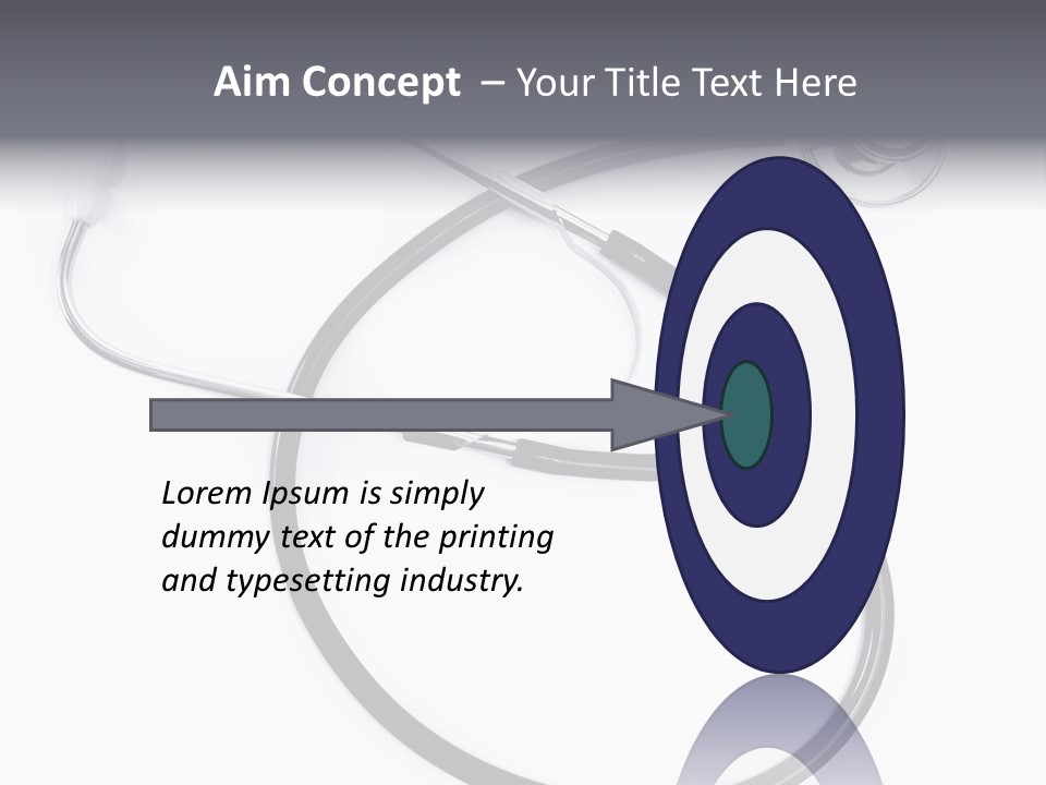 Measurement Metal Hospital PowerPoint Template