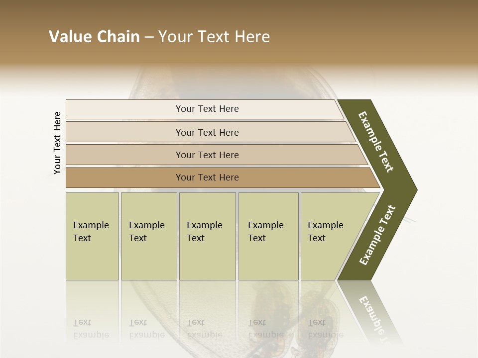 Micro Heart College PowerPoint Template