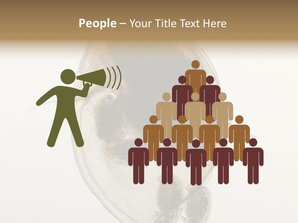 Micro Heart College PowerPoint Template