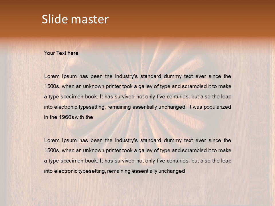 Urban House Castle PowerPoint Template