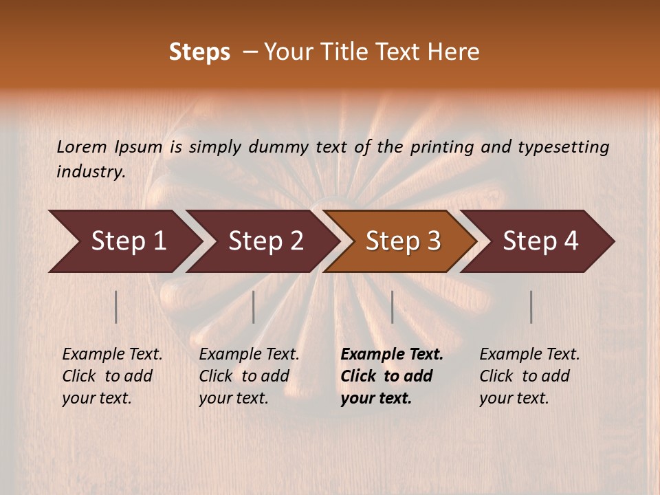 Urban House Castle PowerPoint Template