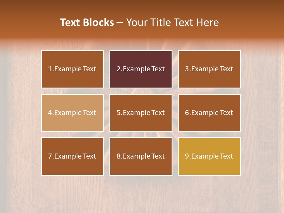 Urban House Castle PowerPoint Template