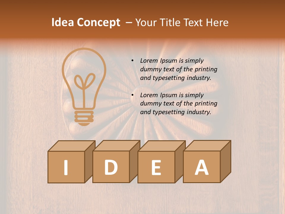 Urban House Castle PowerPoint Template