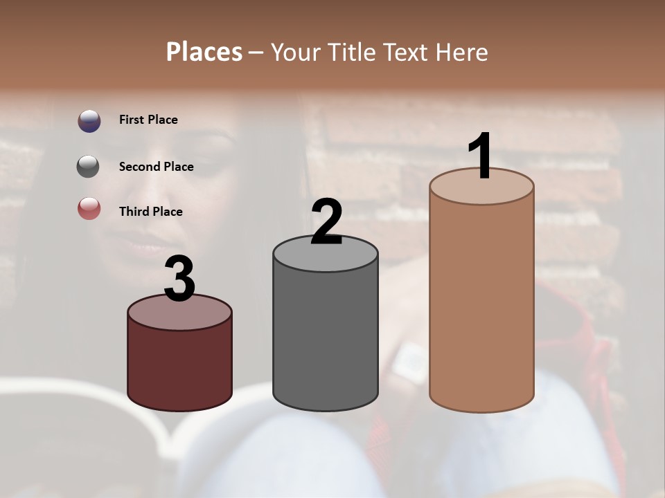 Woman Girl Femininity PowerPoint Template