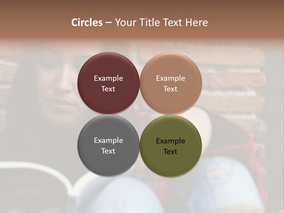 Woman Girl Femininity PowerPoint Template