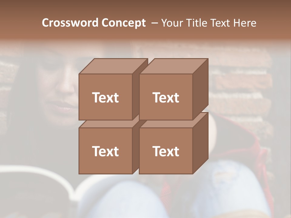 Woman Girl Femininity PowerPoint Template