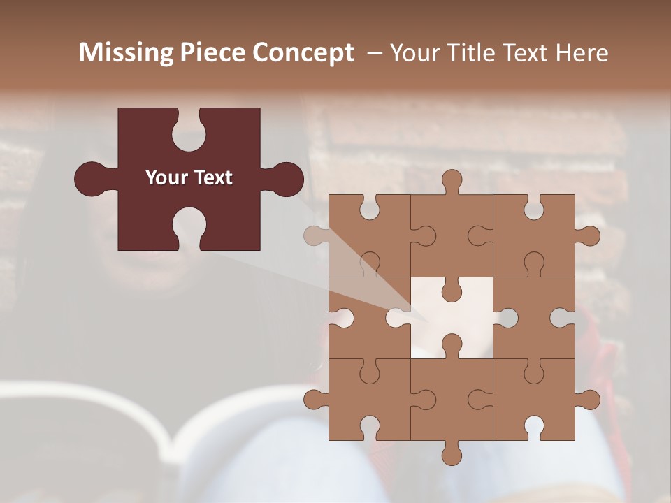 Woman Girl Femininity PowerPoint Template