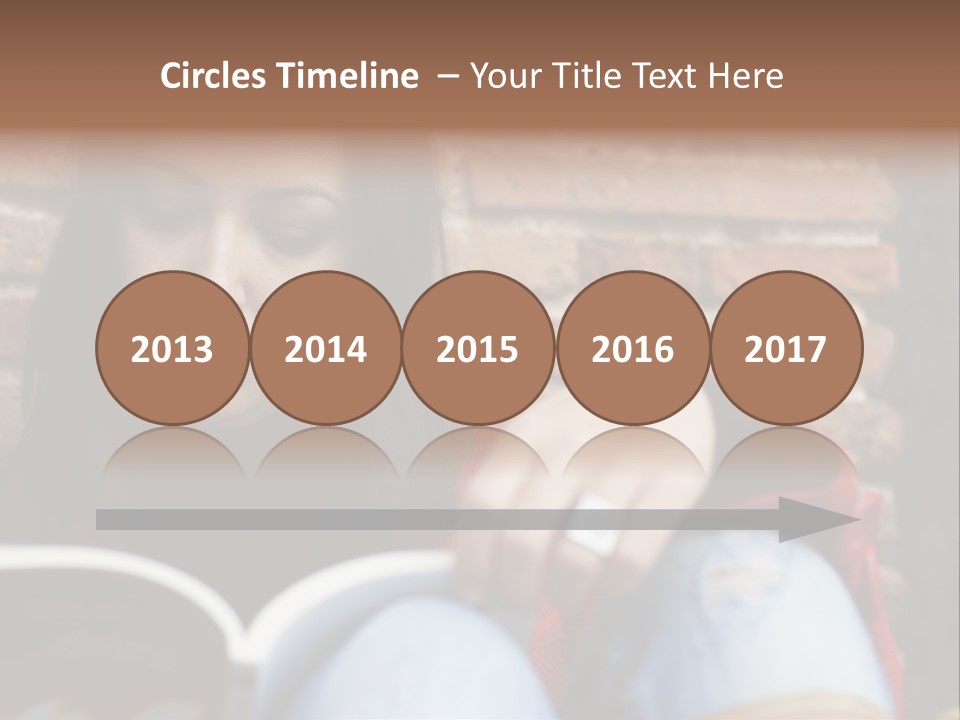 Woman Girl Femininity PowerPoint Template