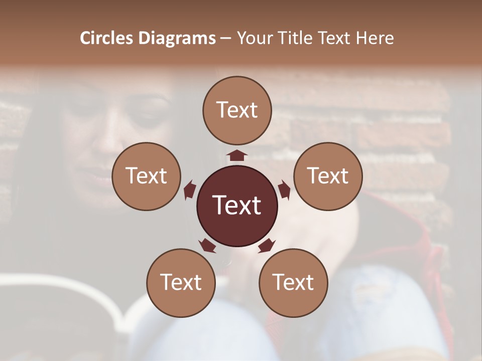 Woman Girl Femininity PowerPoint Template