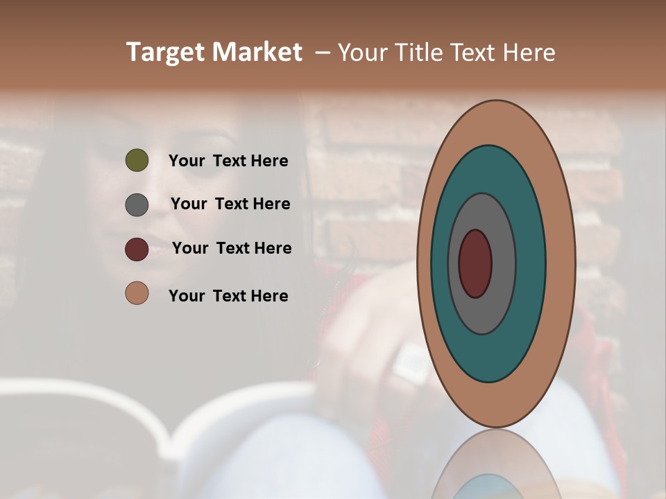 Woman Girl Femininity PowerPoint Template