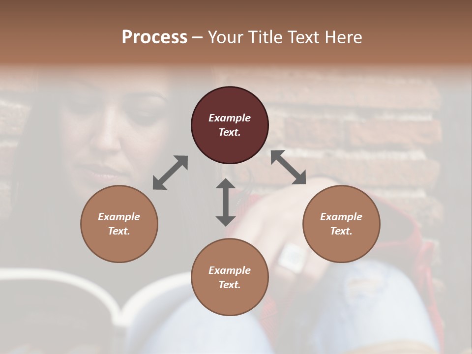 Woman Girl Femininity PowerPoint Template