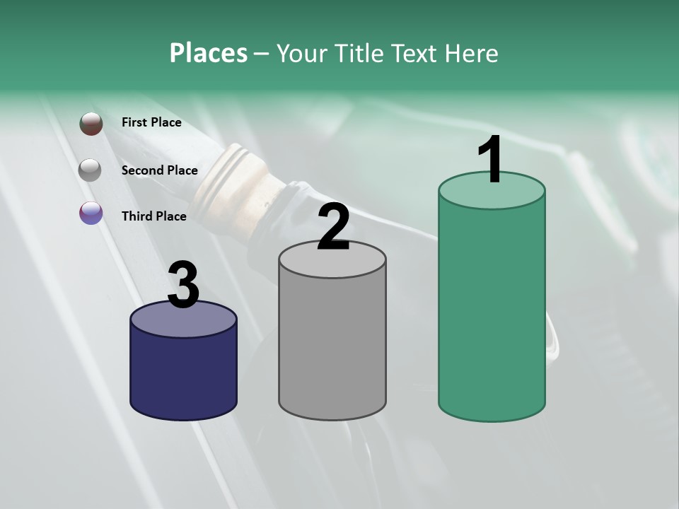 Diesel Shop Energy PowerPoint Template