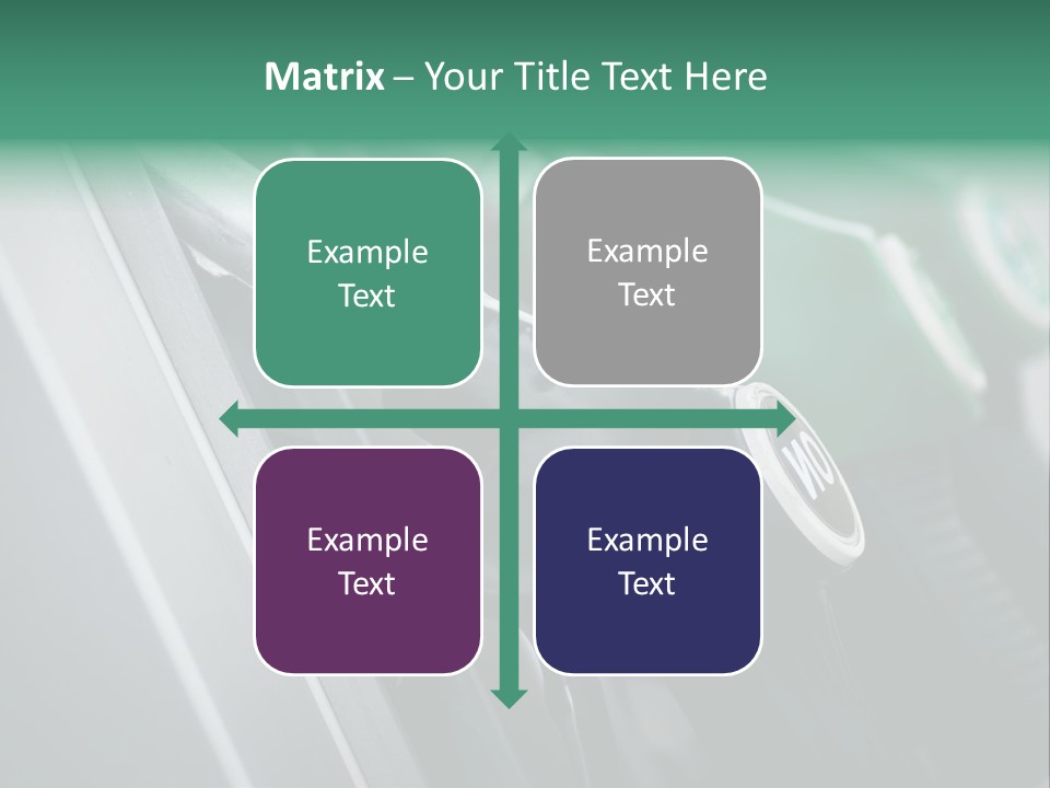 Diesel Shop Energy PowerPoint Template