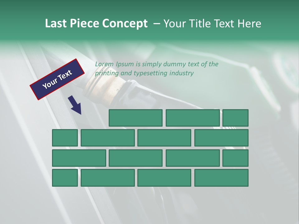 Diesel Shop Energy PowerPoint Template