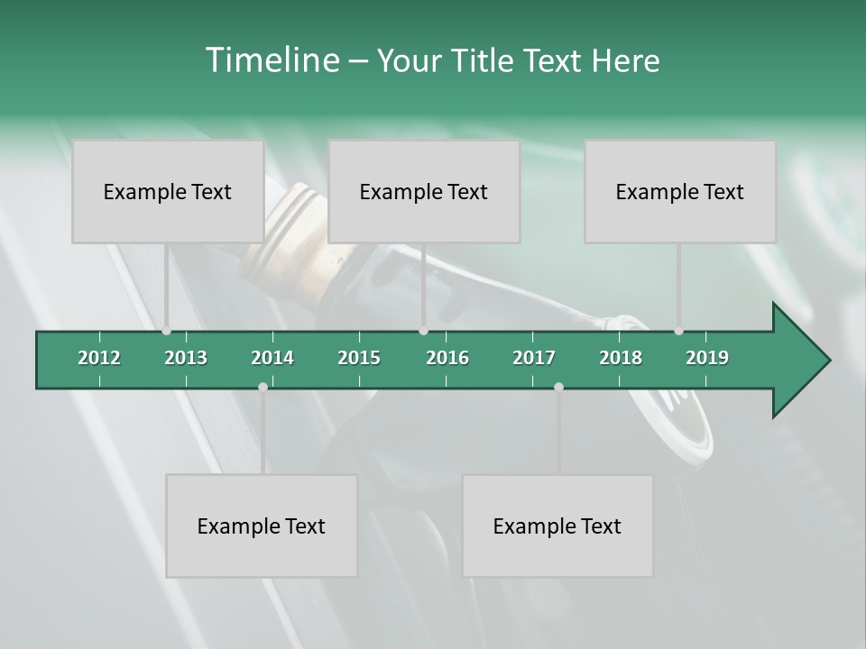 Diesel Shop Energy PowerPoint Template