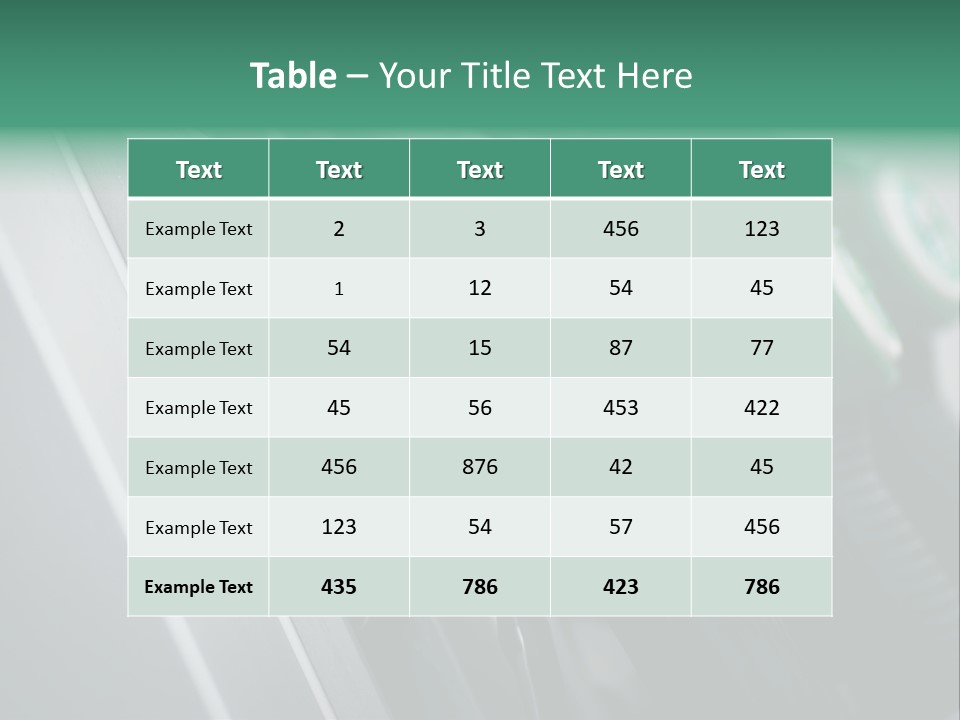 Diesel Shop Energy PowerPoint Template
