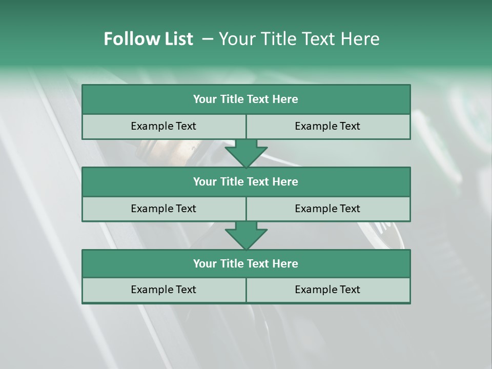 Diesel Shop Energy PowerPoint Template
