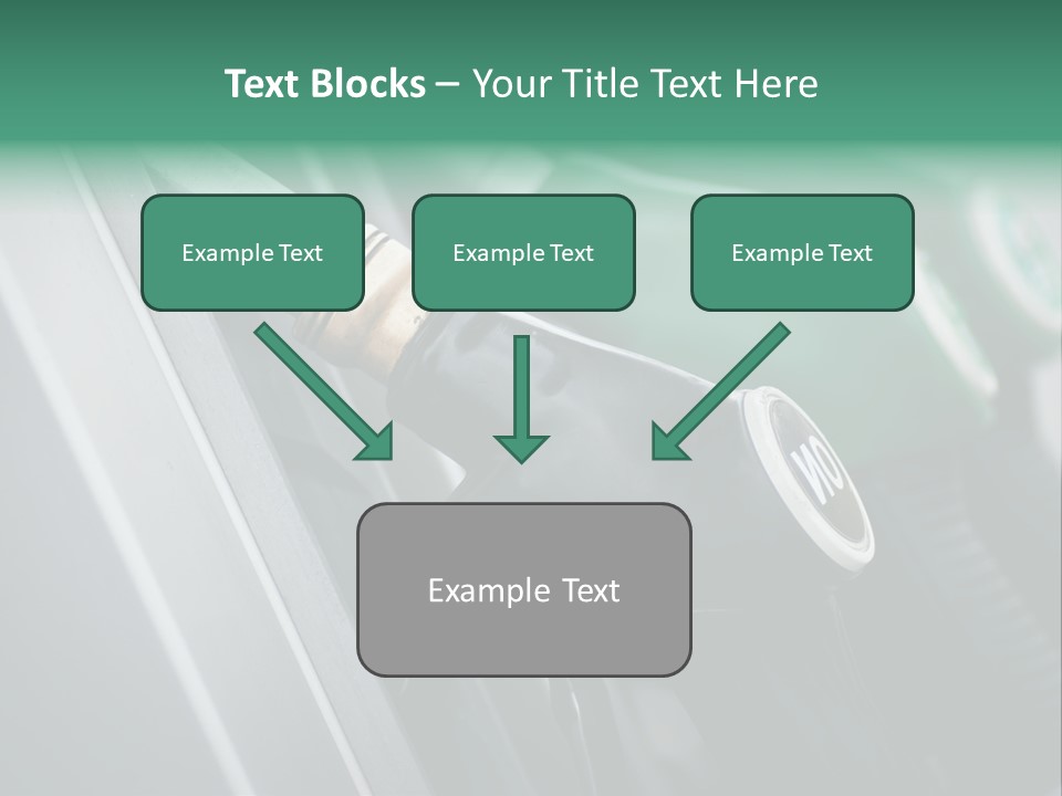 Diesel Shop Energy PowerPoint Template